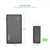 ESOULK 10000MAH PD 18W POWER BANK BUILT IN WALL CHARGER (EP28) - BLACK