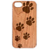 Dog Paw - Engraved Phone Case