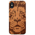 Lion Face2 - Engraved Phone Case