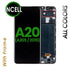 LCD ASSEMBLY WITH FRAME FOR SAMSUNG A20 (A205 / 2019) (INCELL)